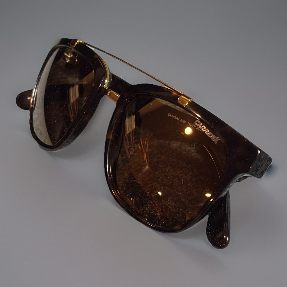 Carrera 6002 Sunglasses Tortoise / Gold frame, 53-20-145 Frames only